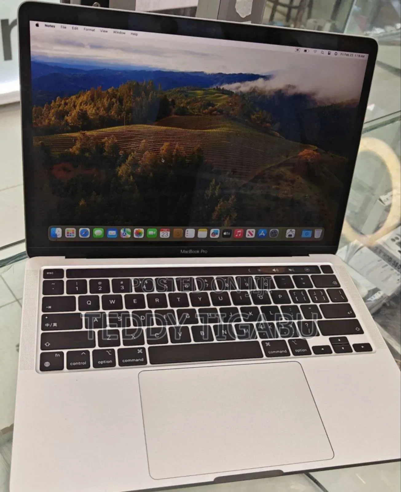 New Laptop Apple MacBook Pro 8GB Apple M1 SSD 256GB
