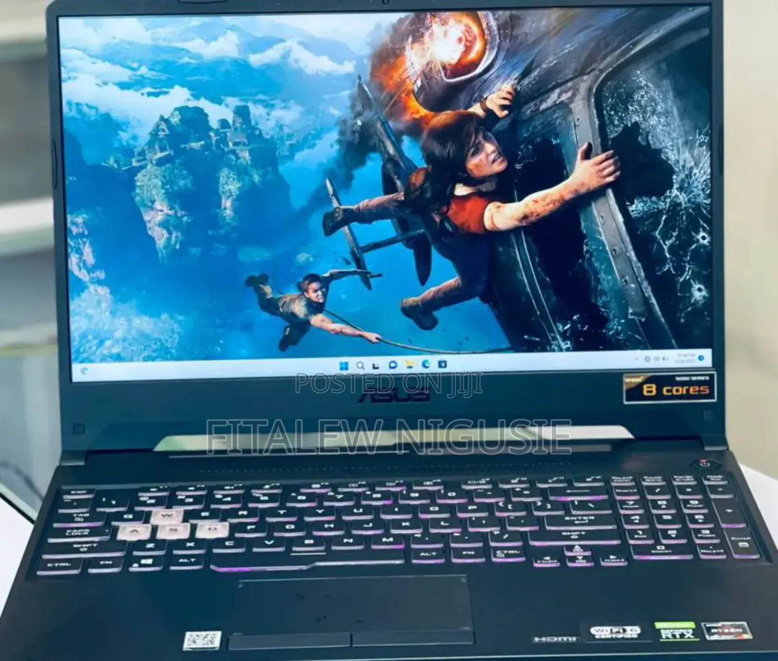 New Laptop Asus TUF Gaming A15 16GB AMD Ryzen 9 SSD 512GB