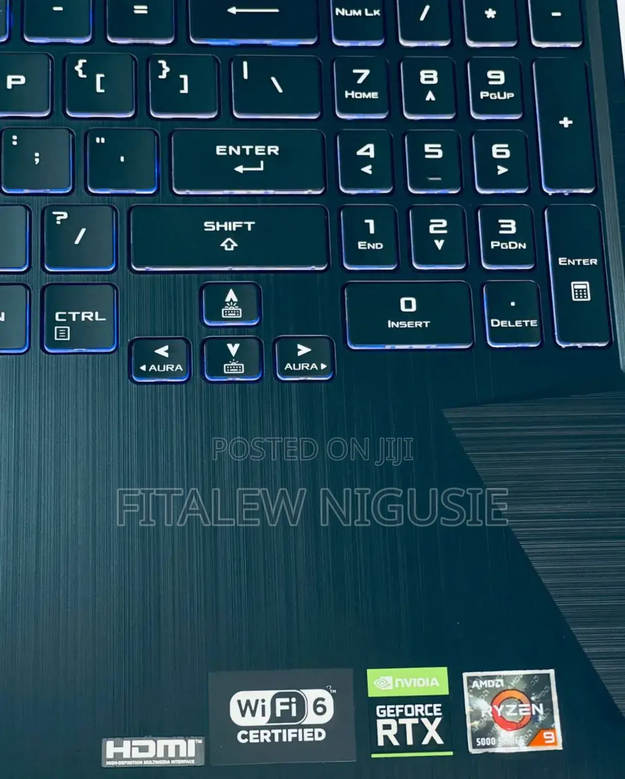 New Laptop Asus TUF Gaming A15 16GB AMD Ryzen 9 SSD 512GB