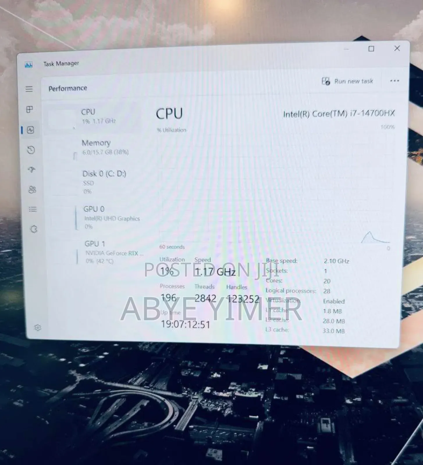 New Laptop Acer Predator Helios 300 16GB Intel Core I7 SSD 1T