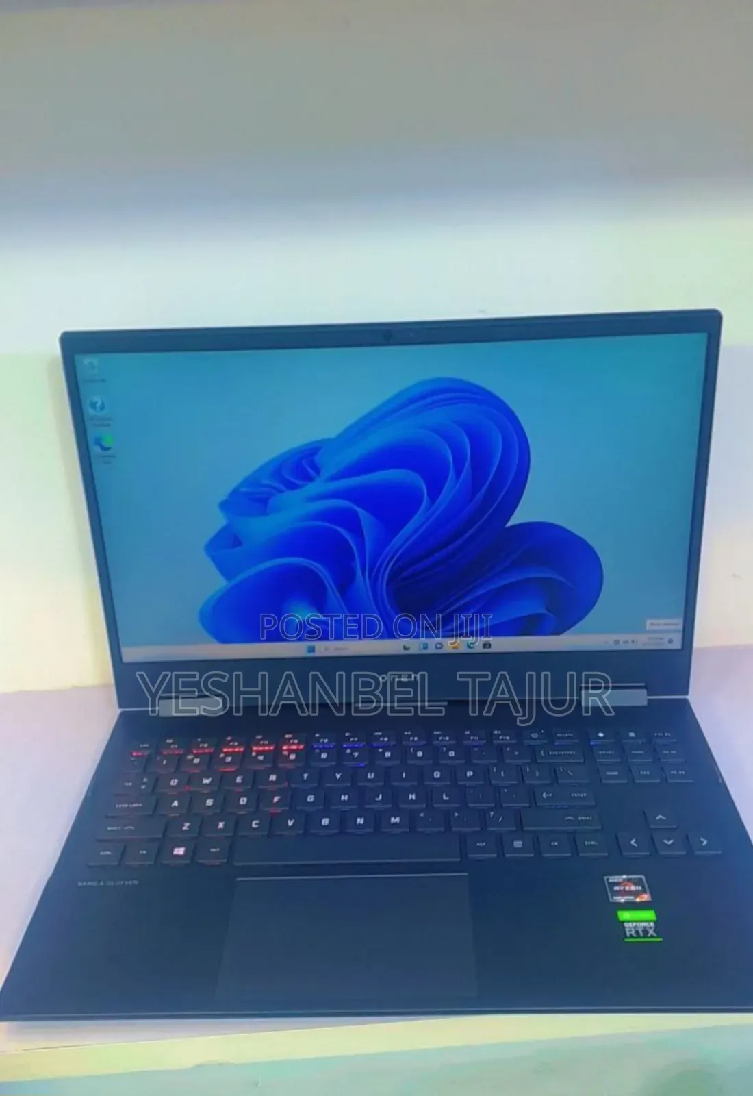 New Laptop HP Omen 17 16GB Nvidia SSD 512GB