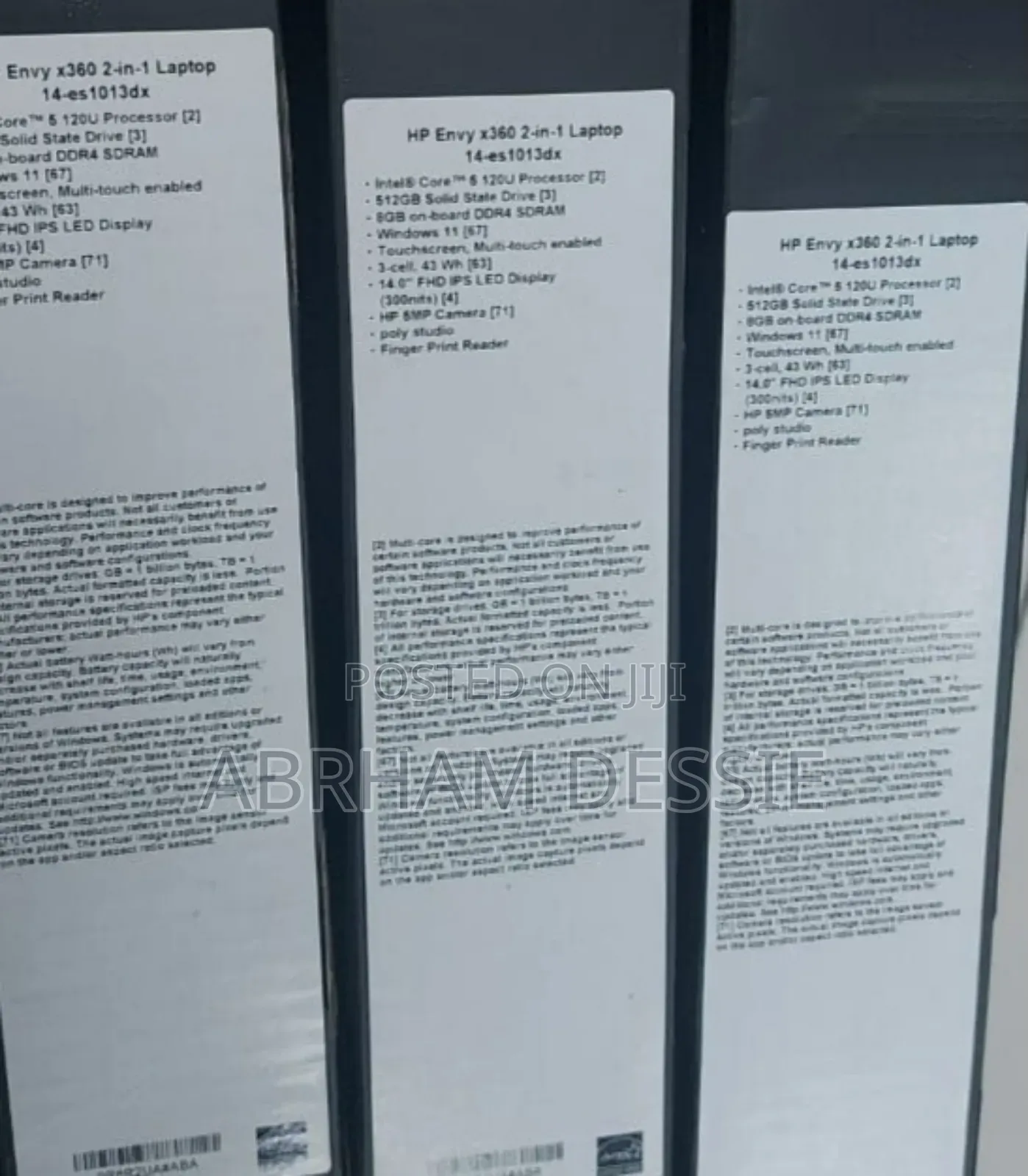 New Laptop HP Envy X360 8GB Intel Core Ultra 5 SSD 512GB