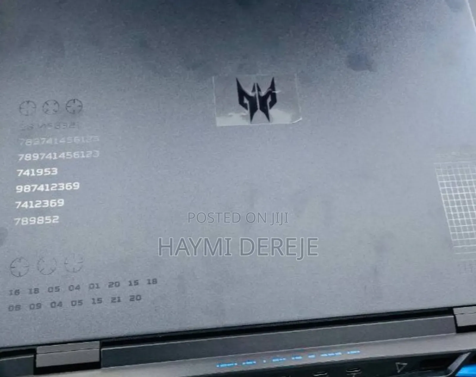 New Laptop Acer Predator Helios 300 32GB Intel Core I9 SSD 1T