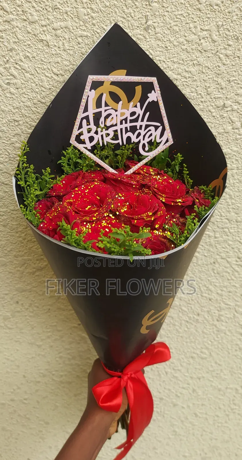 Graduation and Birthday Flower Bouquet ለምርቃት አበባ
