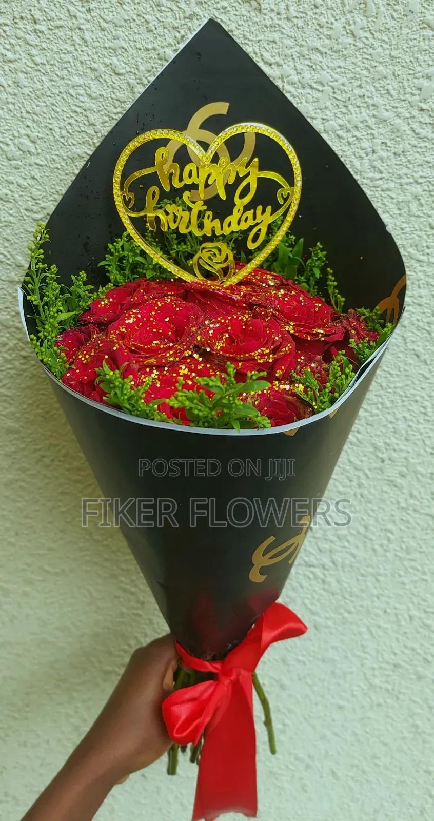 Graduation and Birthday Flower Bouquet ለምርቃት አበባ