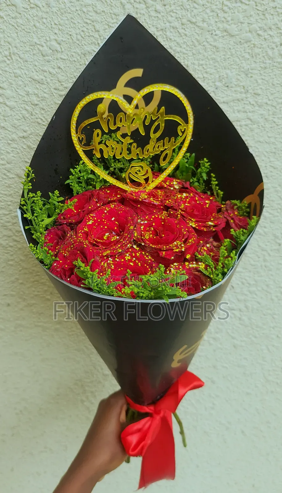 Graduation and Birthday Flower Bouquet ለምርቃት አበባ