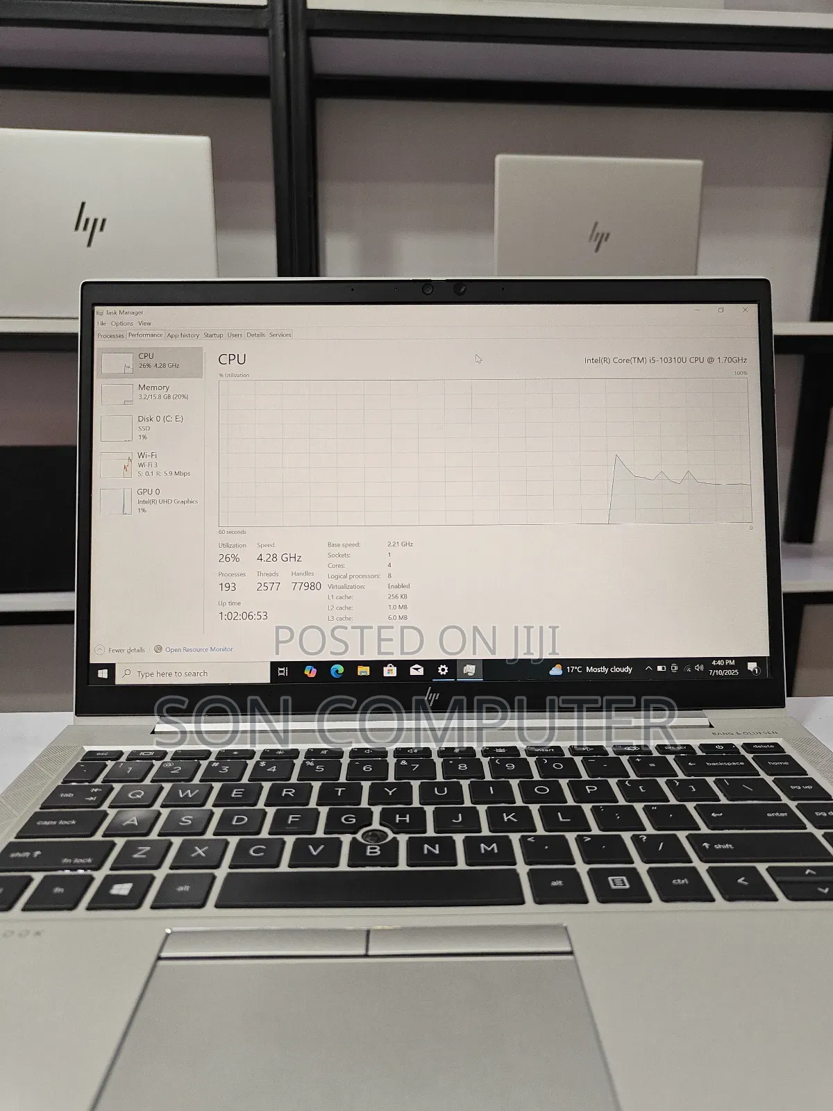 New Laptop HP EliteBook 840 16GB Intel Core I5 SSD 512GB