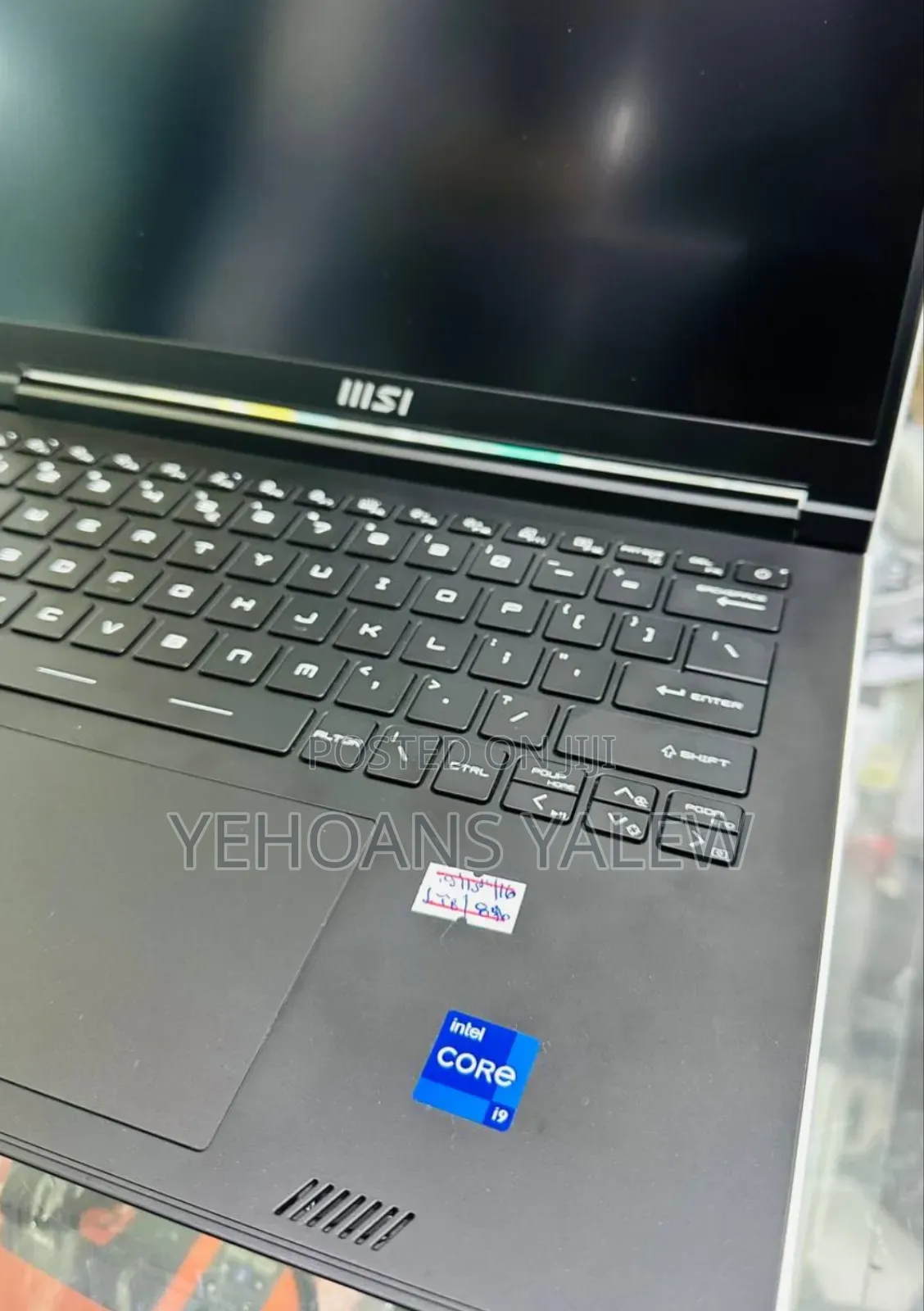 New Laptop MSI 16GB Intel Core I9 SSD 1T