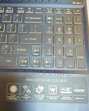 Photo - New Laptop Acer Predator Helios 300 16GB Intel Core I7 SSD 512GB