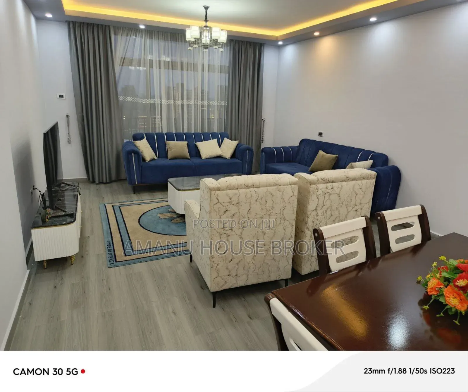Furnished 1bdrm Apartment in Addis Abebaa, Bole for rent