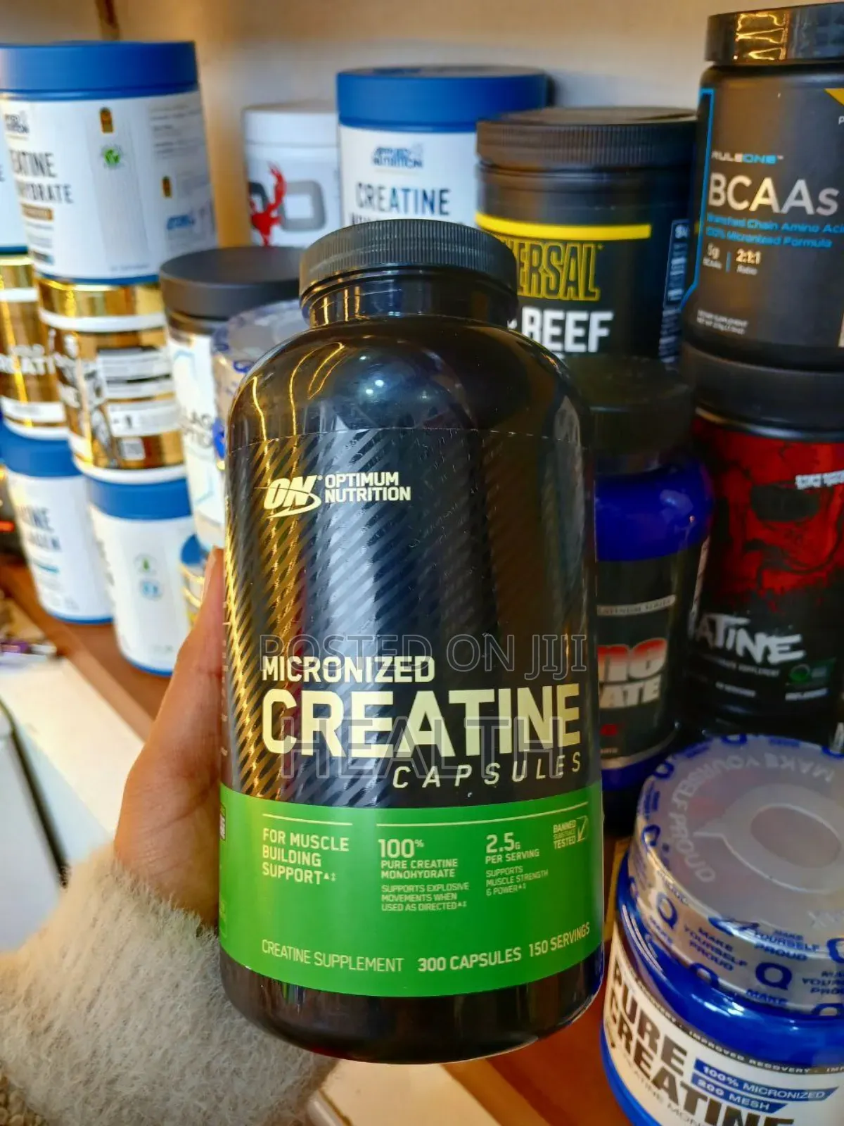 Micronized Creatine Monohydrate 2.5gm Per Capsule( Optimum )