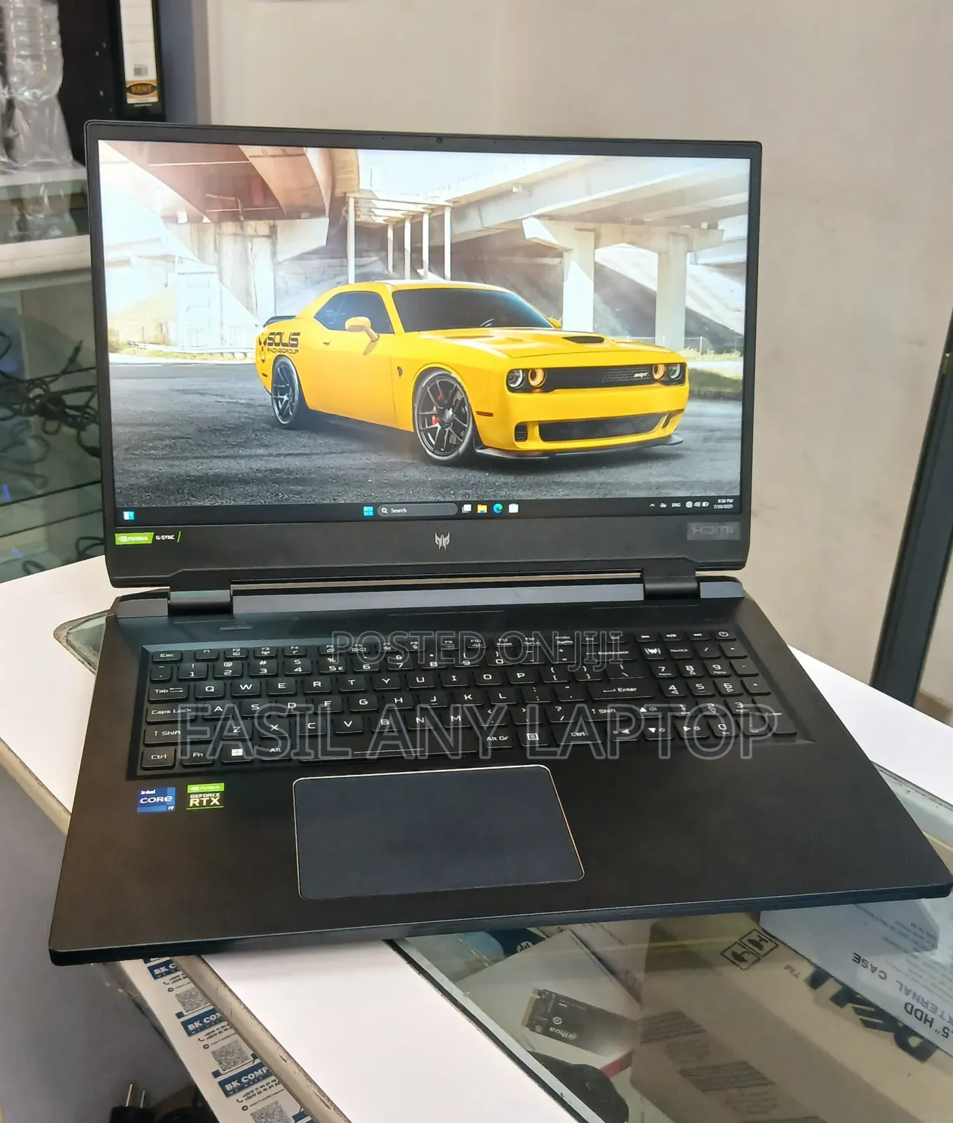 New Laptop Acer Predator 17 16GB Intel Core I9 SSD 1T