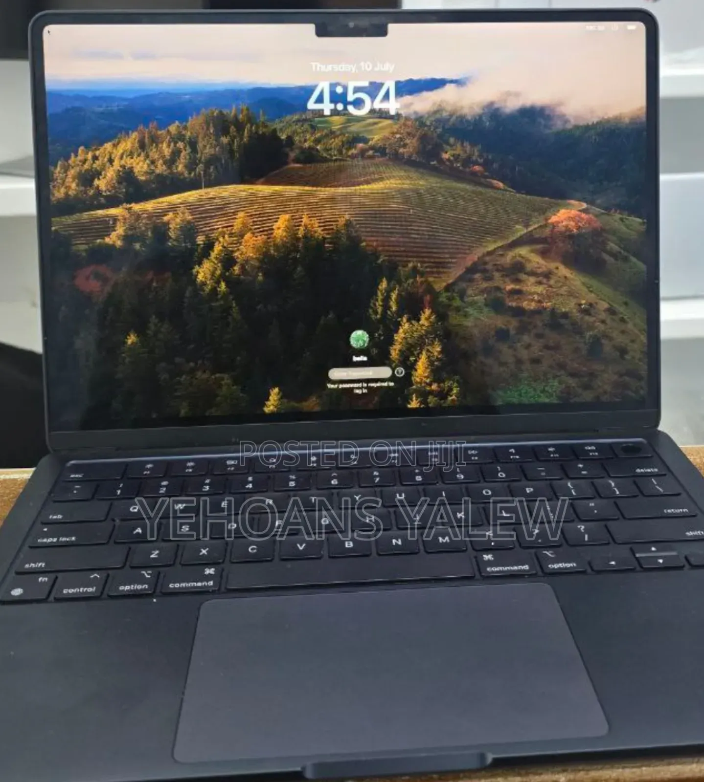 New Laptop Apple MacBook Air 2022 M2 8GB Intel Core M2 SSD 256GB