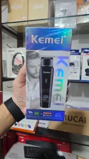 Kemei Hair Clipper የፀጉር እና የፂም ማስተካከያ