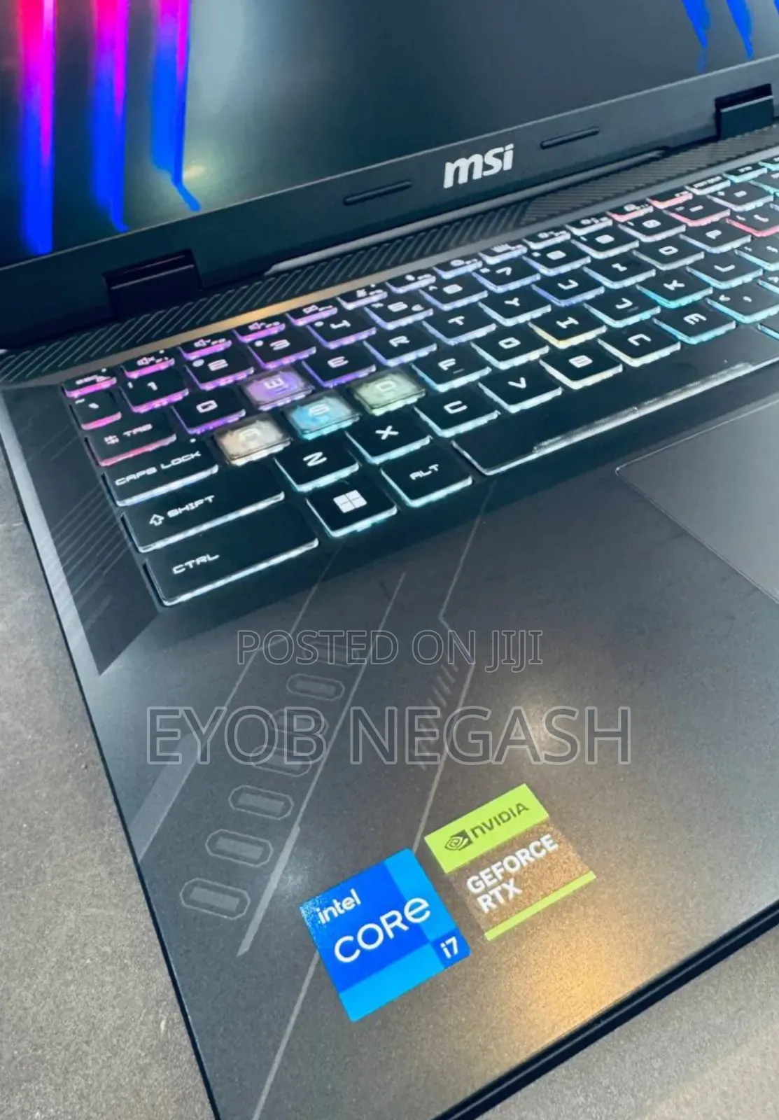 New Laptop MSI Crosshair 15 16GB Intel Core I7 SSD 1T