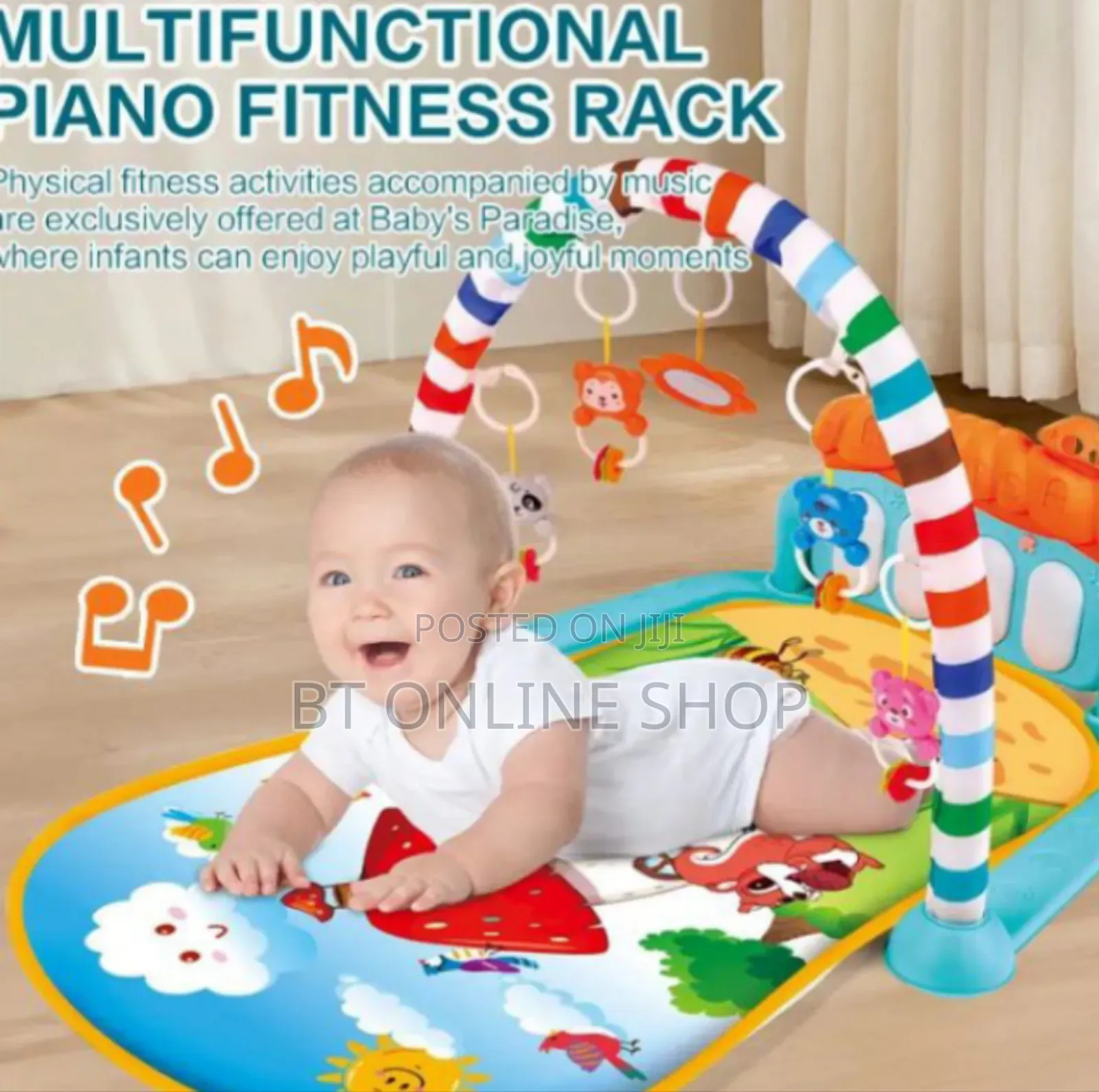 Multifunction Piano Fitness Rack Mat