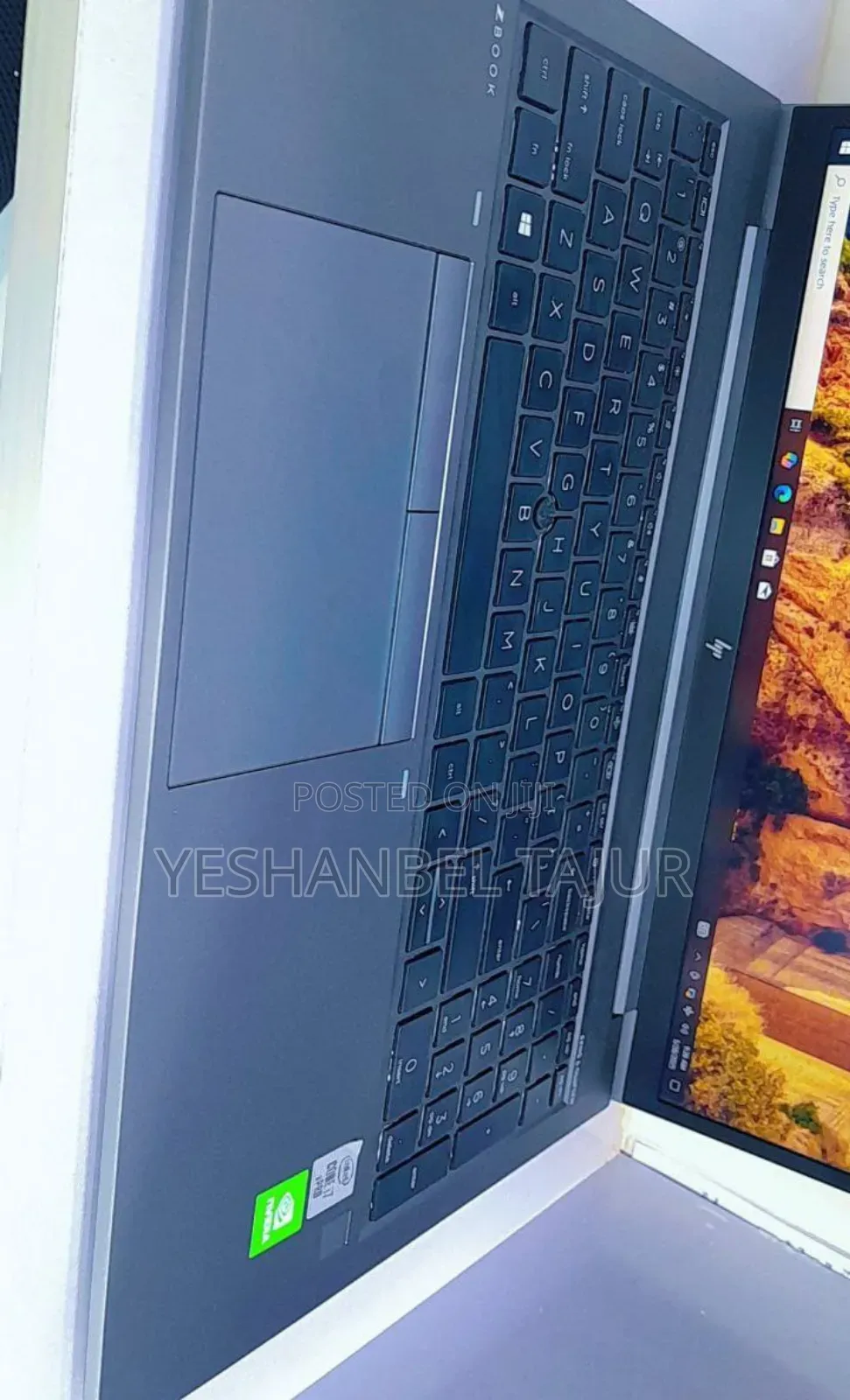 New Laptop HP ZBook Studio G4 16GB Intel Core I7 SSD 512GB