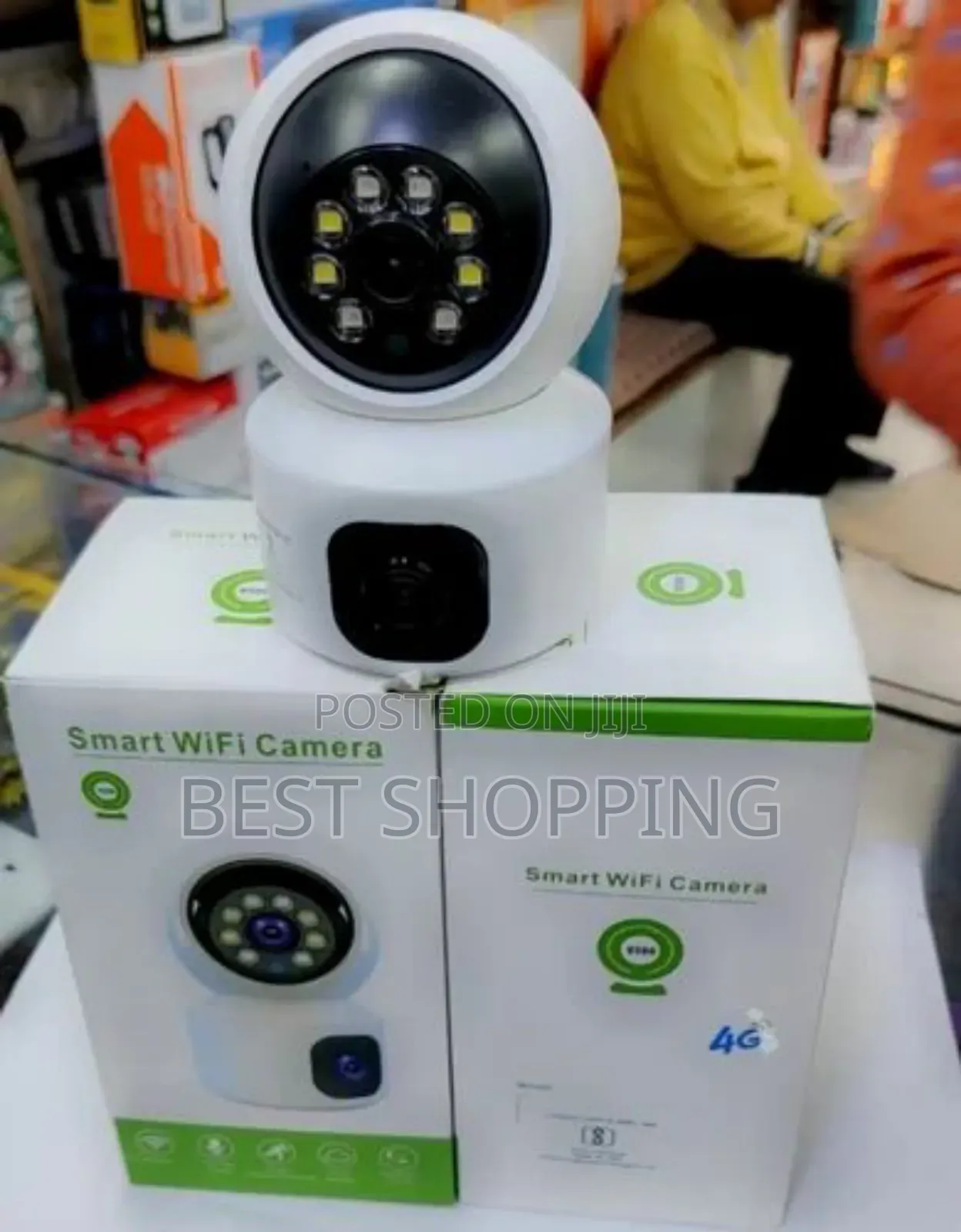 Security Camera 4g Safari Sim Card 2 Lens Smart Wifi Camera