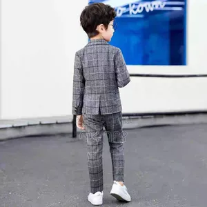 Photo - Boys Casual Suit With Shirt or Long Sleeve T-Shirt