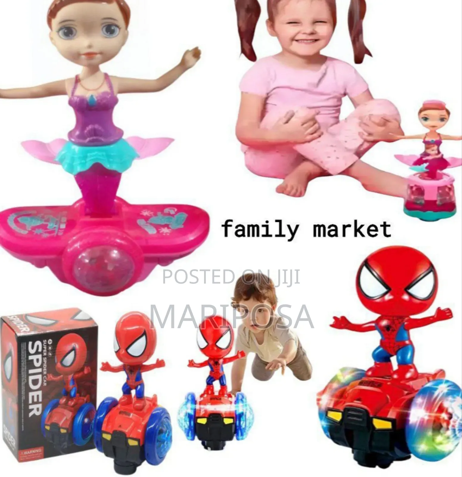 360° Rotating Mermaid Toy