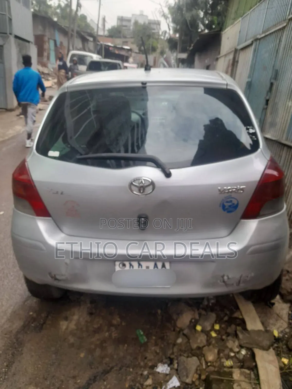 Toyota Yaris 2007 Silver