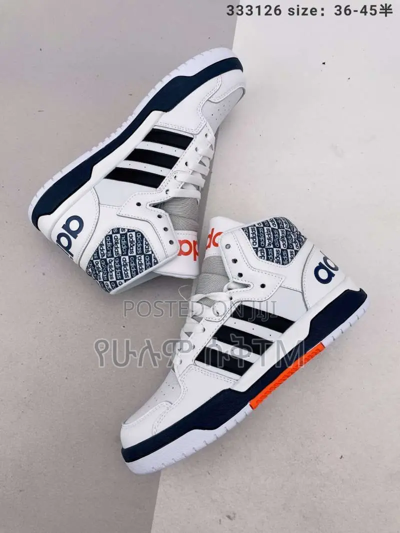 Original Adidas Neo Entrap ‘White Blue’ Mid Men’S Shoes