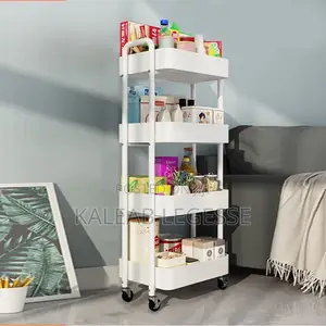 4-Layer Movable Storage Rack