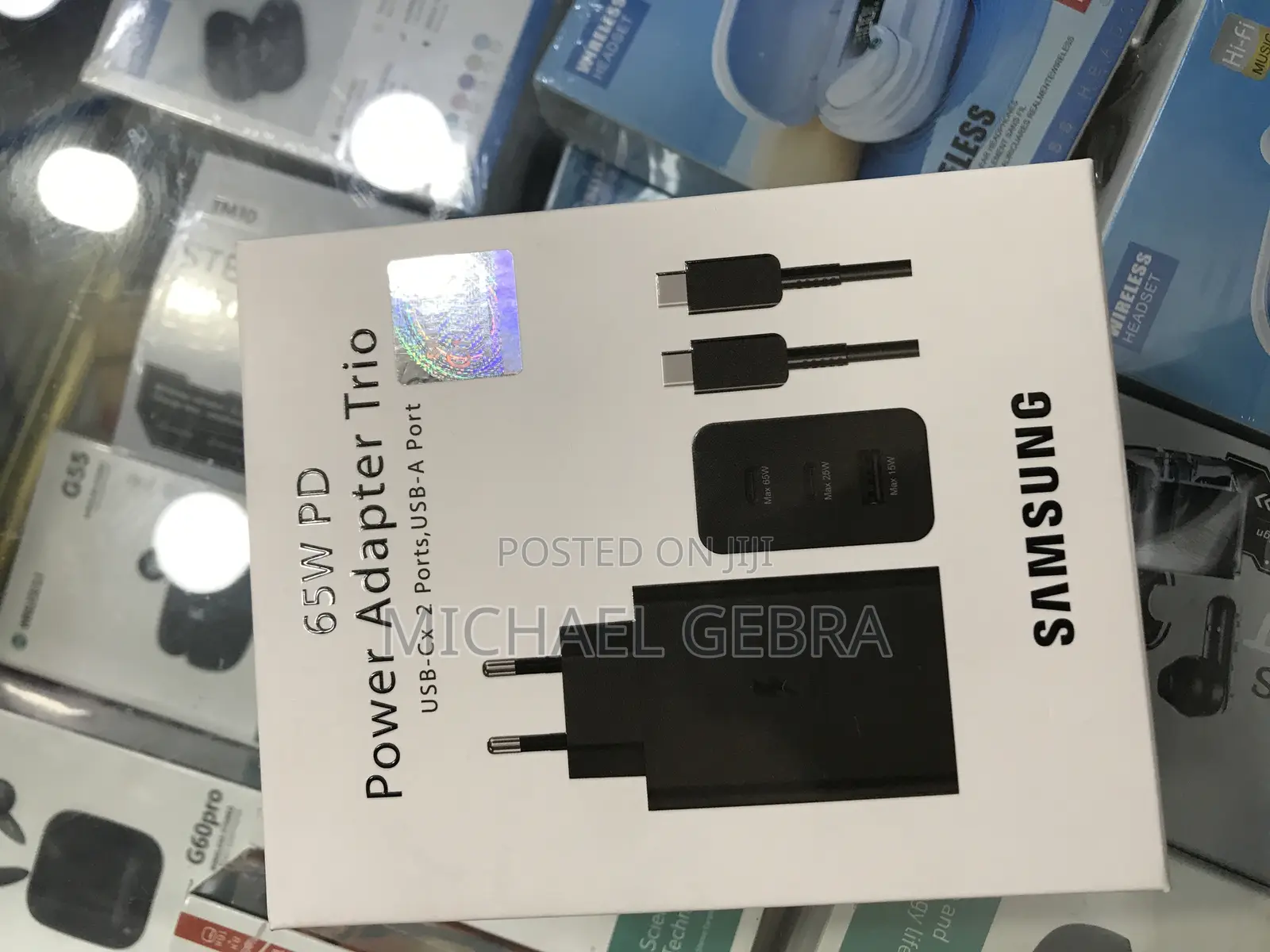 Super Fast Charger With Cable 65w