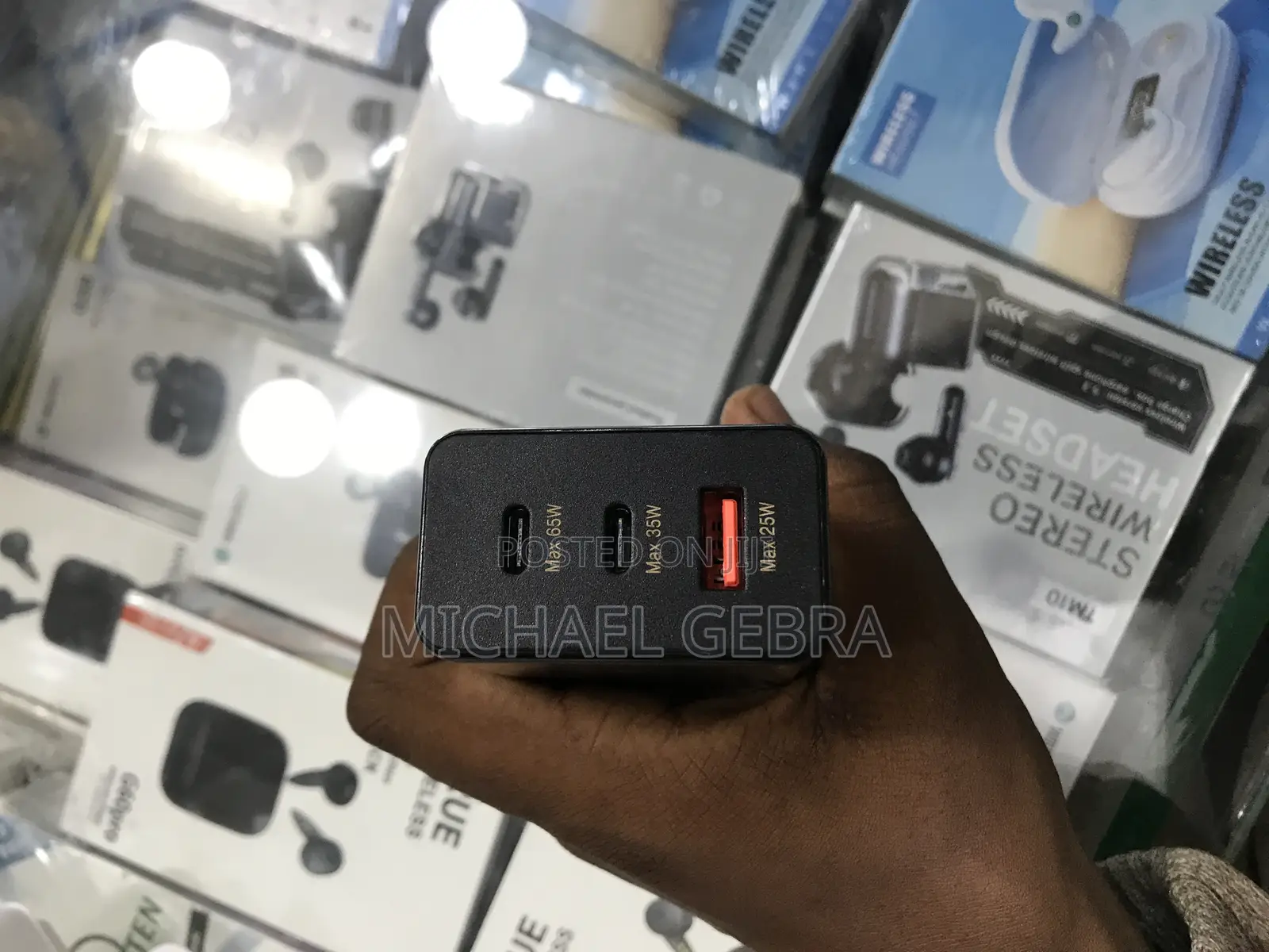 Super Fast Charger With Cable 65w