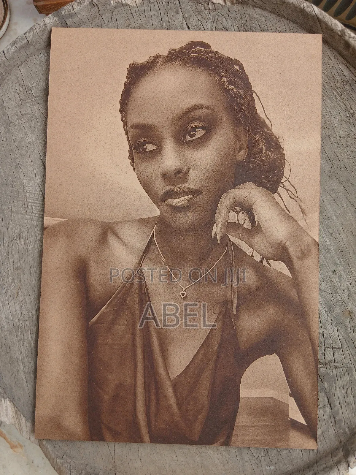 Photo Engraved on MDF