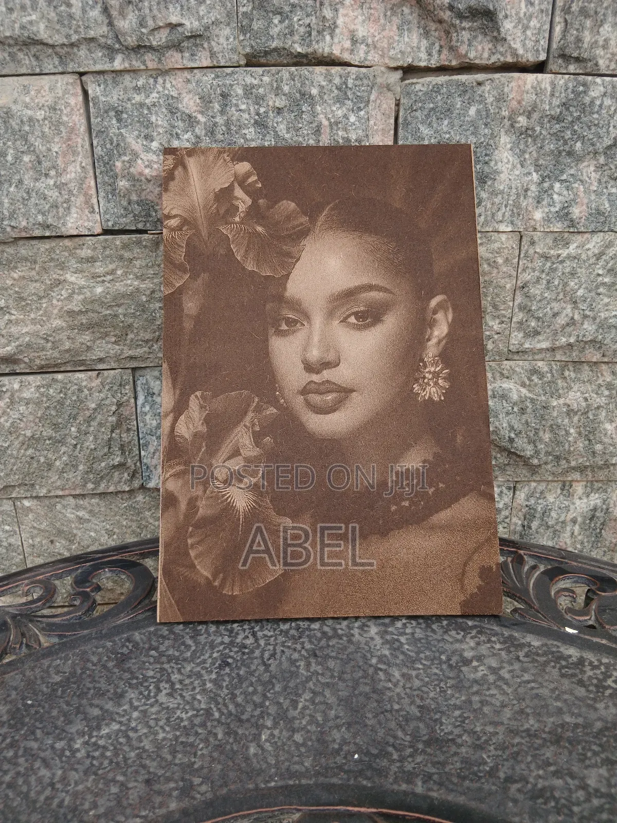 Photo Engraved on MDF