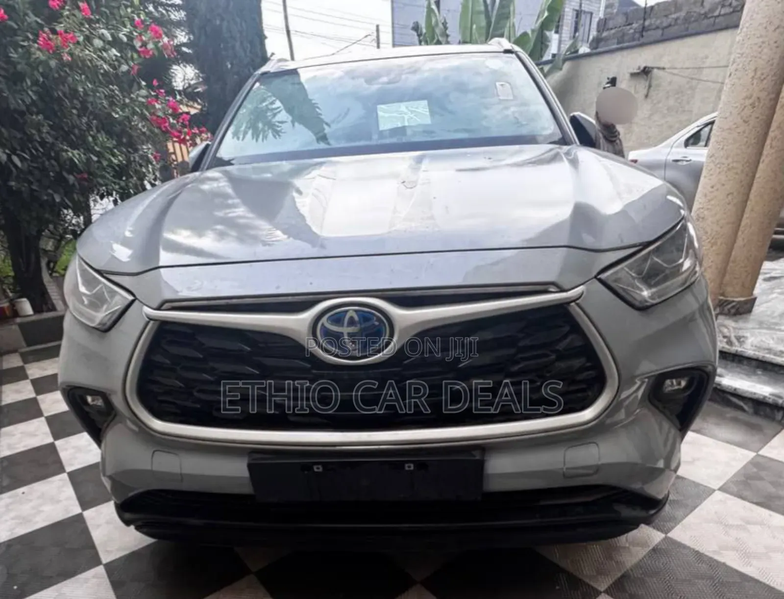 New Toyota Highlander Hybrid 2024 Silver