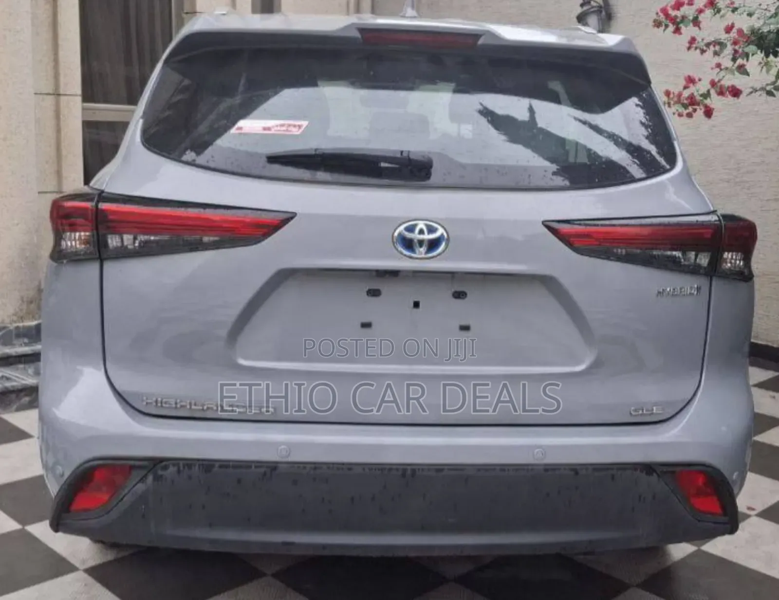 New Toyota Highlander Hybrid 2024 Silver