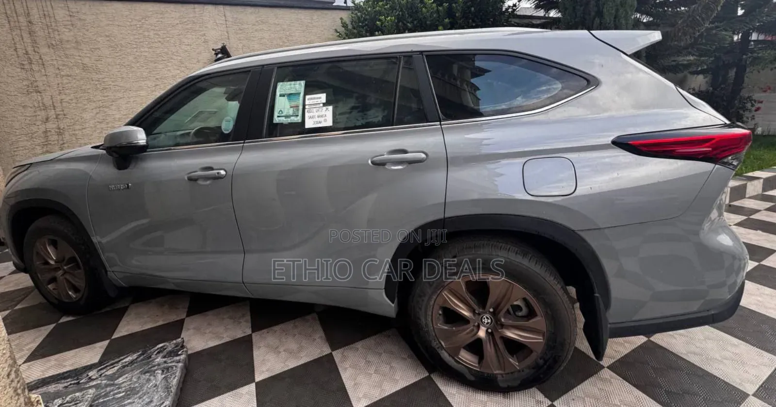 New Toyota Highlander Hybrid 2024 Silver
