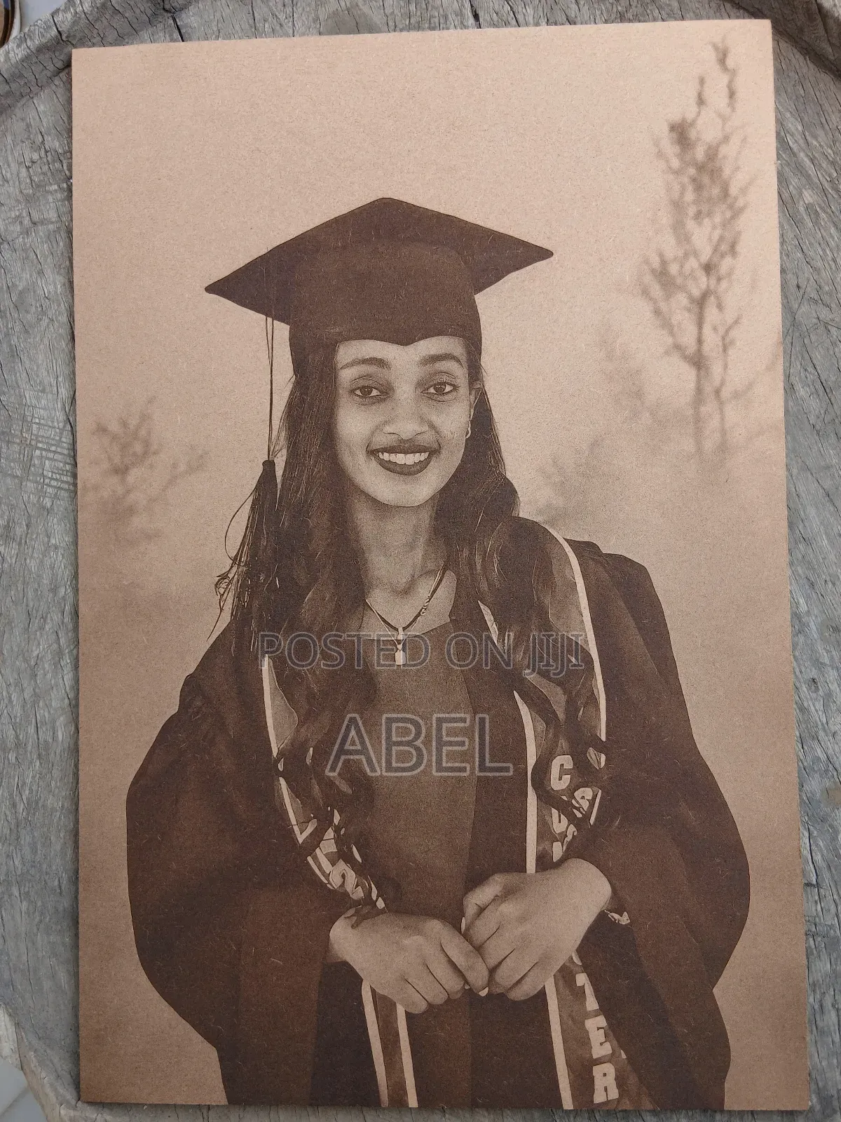 Photo Engraved on MDF