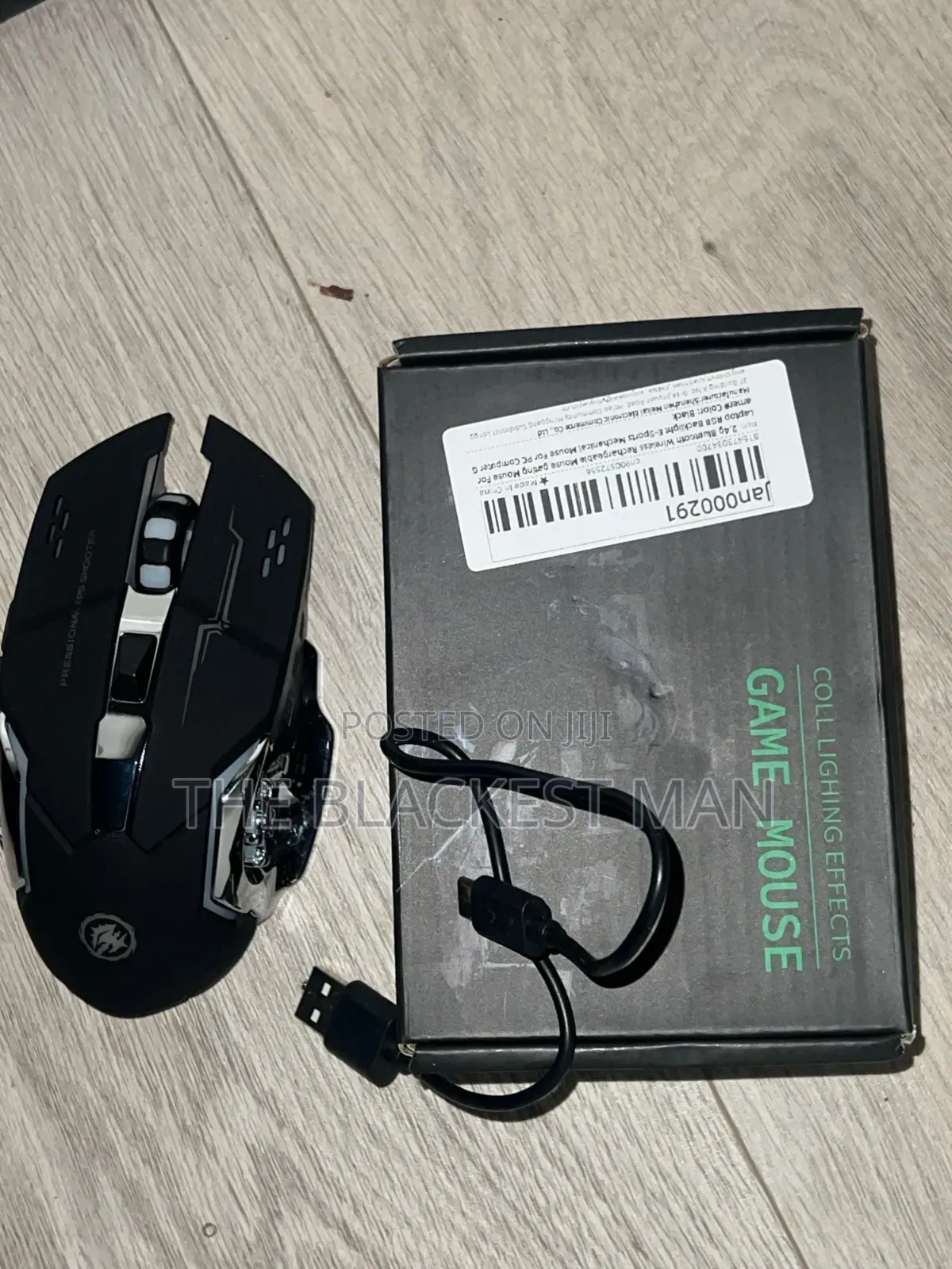 Wireless Rechargeable Gaming Mouse