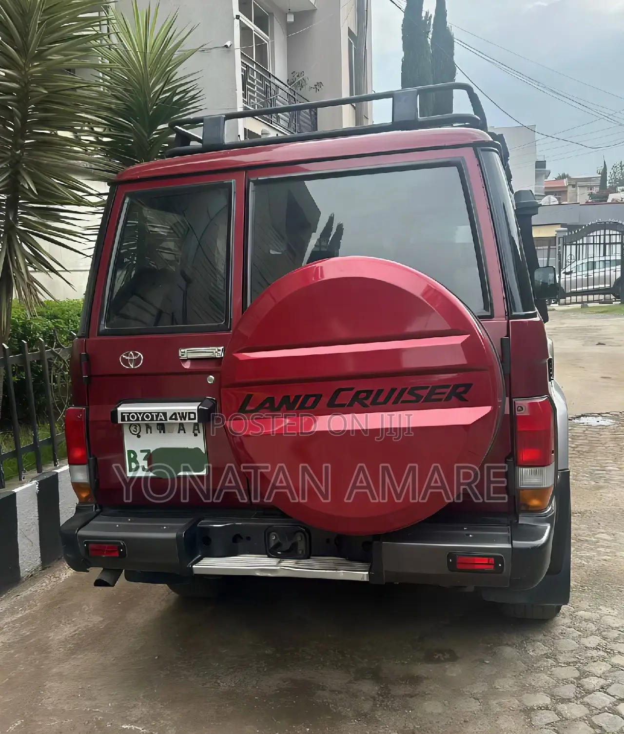 Toyota Land Cruiser 2021 Burgundy