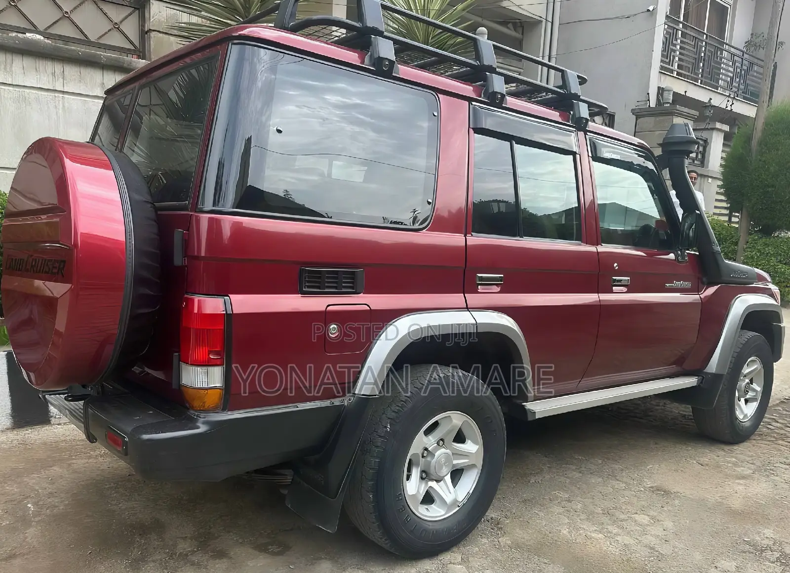 Toyota Land Cruiser 2021 Burgundy