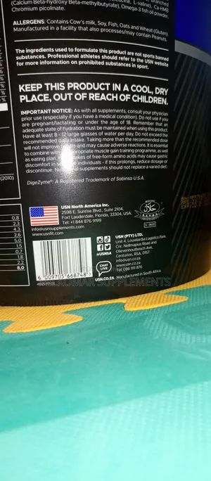 Hyperbolic Mass 4kg Usn Original