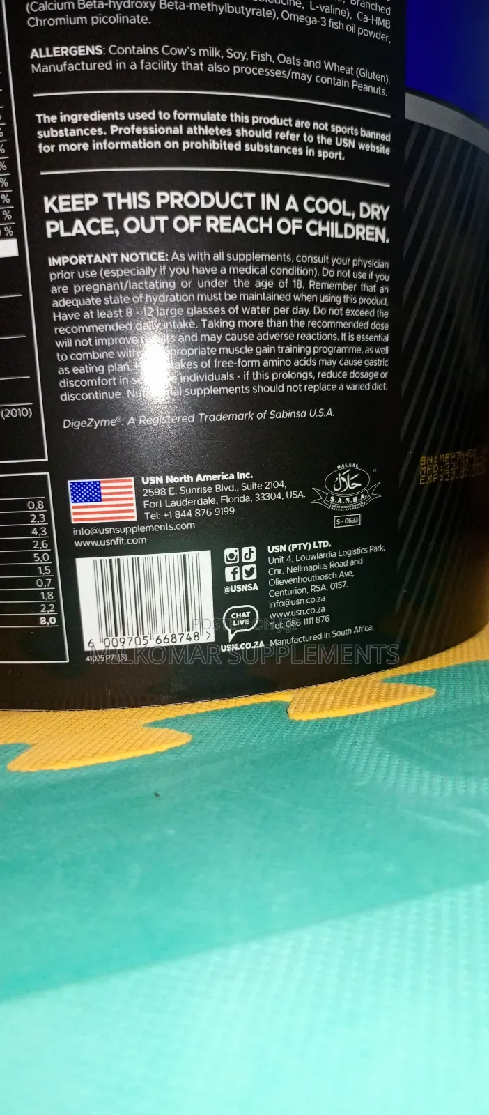 Hyperbolic Mass 4kg Usn Original