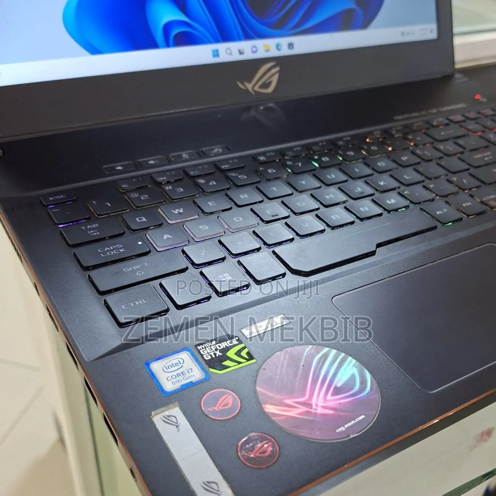New Laptop Asus ROG Strix G15 16GB Intel Core I7 HDD+SSD 1.5T