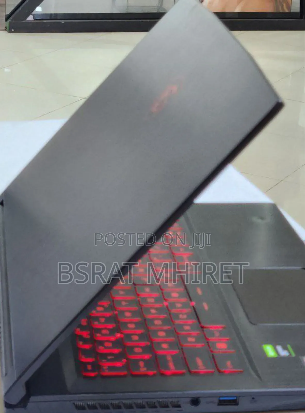 New Laptop MSI GF63 12GB Intel Core I5 SSD 512GB