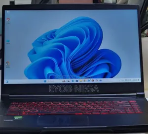 New Laptop MSI GF63 12GB Intel Core I5 SSD 512GB