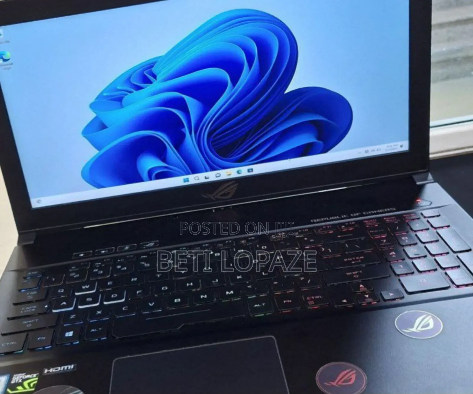 Laptop Asus ROG Zephyrus G15 16GB Intel Core I7 SSD 128GB