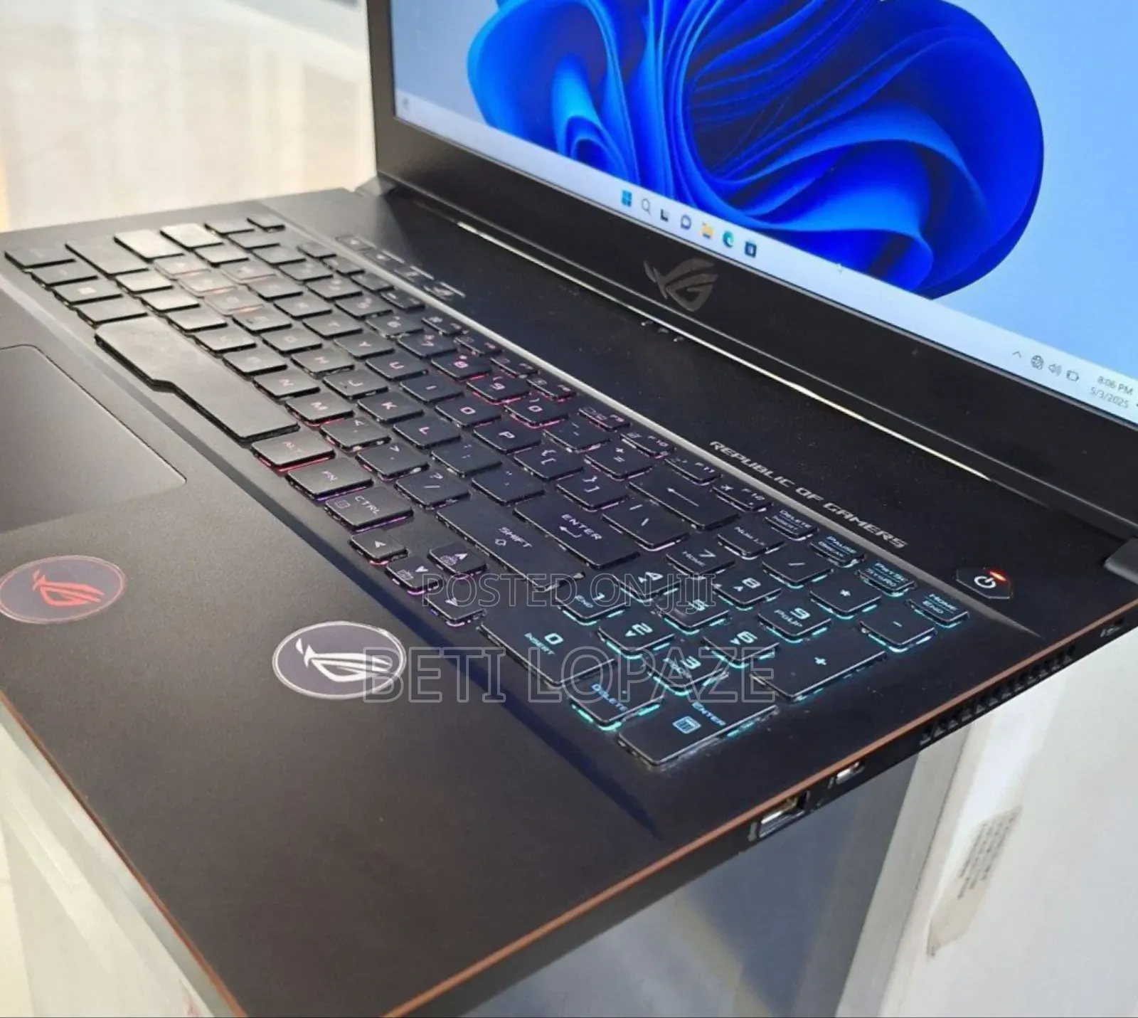 Laptop Asus ROG Zephyrus G15 16GB Intel Core I7 SSD 128GB