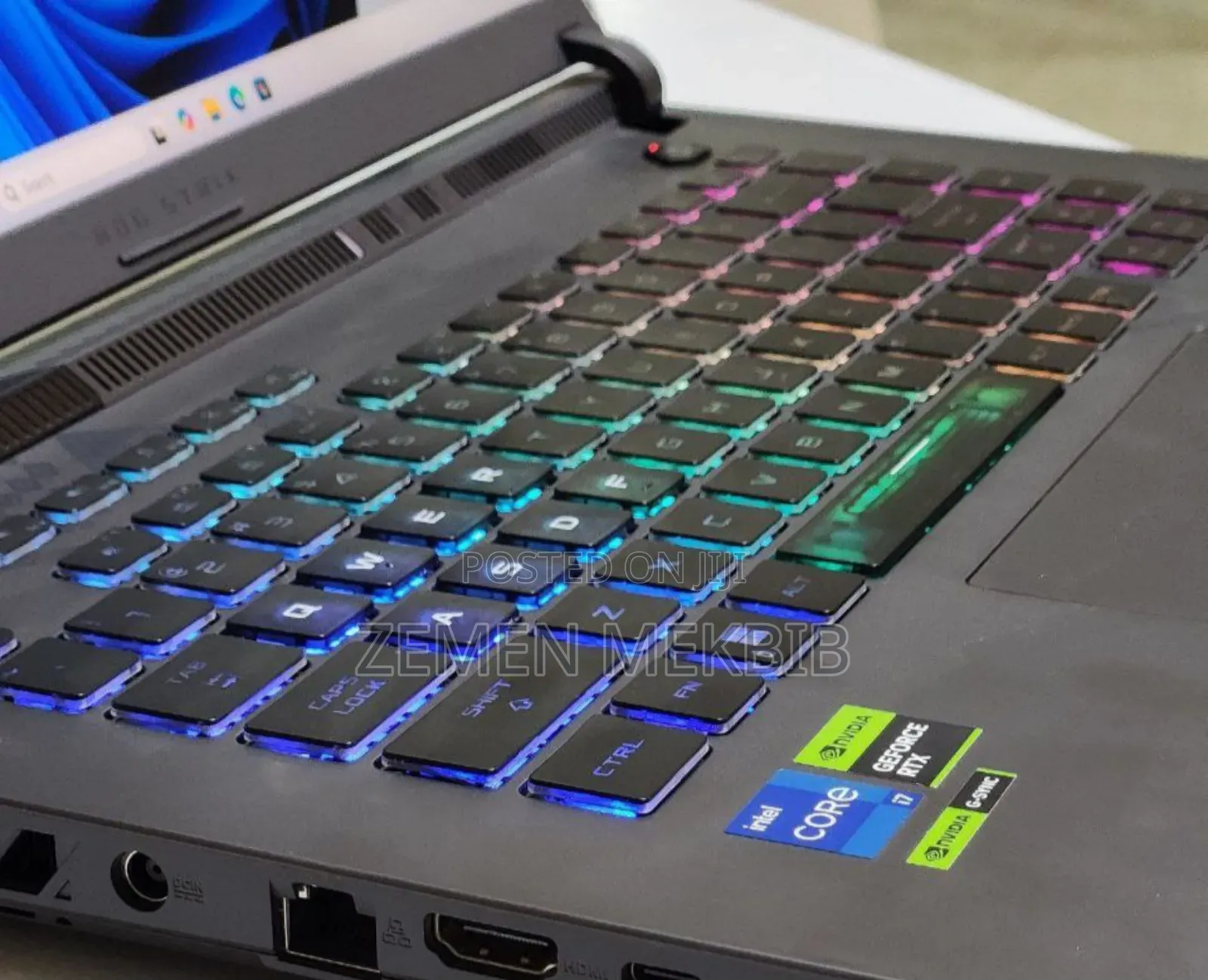 New Laptop Asus ROG Strix G15 8GB Intel Core I7 HDD+SSD 1.5T