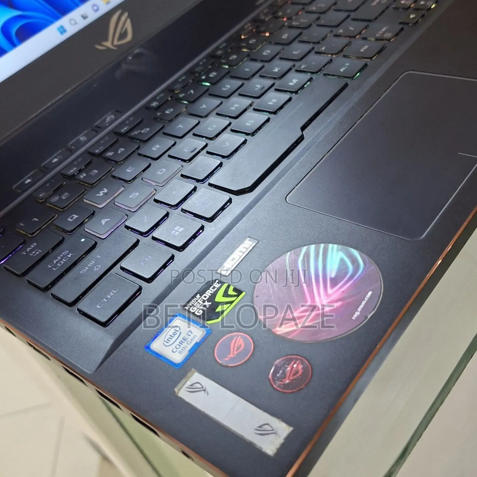 Laptop Asus ROG Zephyrus G15 16GB Intel Core I7 SSD 128GB