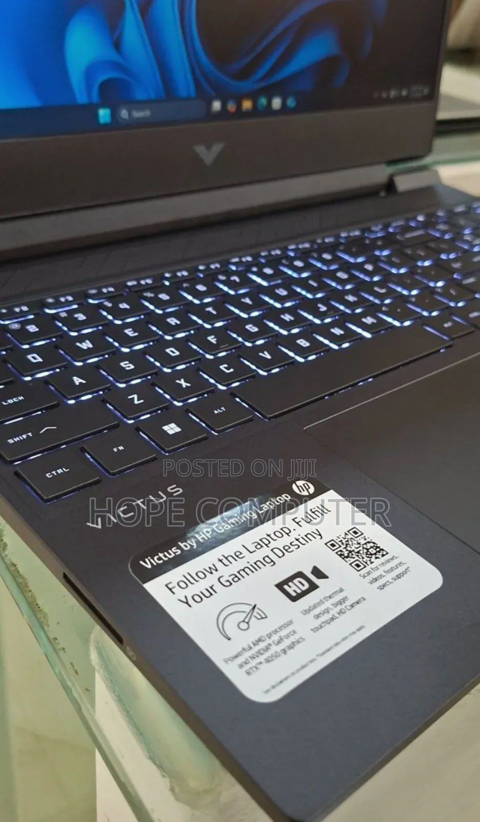 New Laptop HP Victus 15 8GB AMD Ryzen 5 SSD 512GB