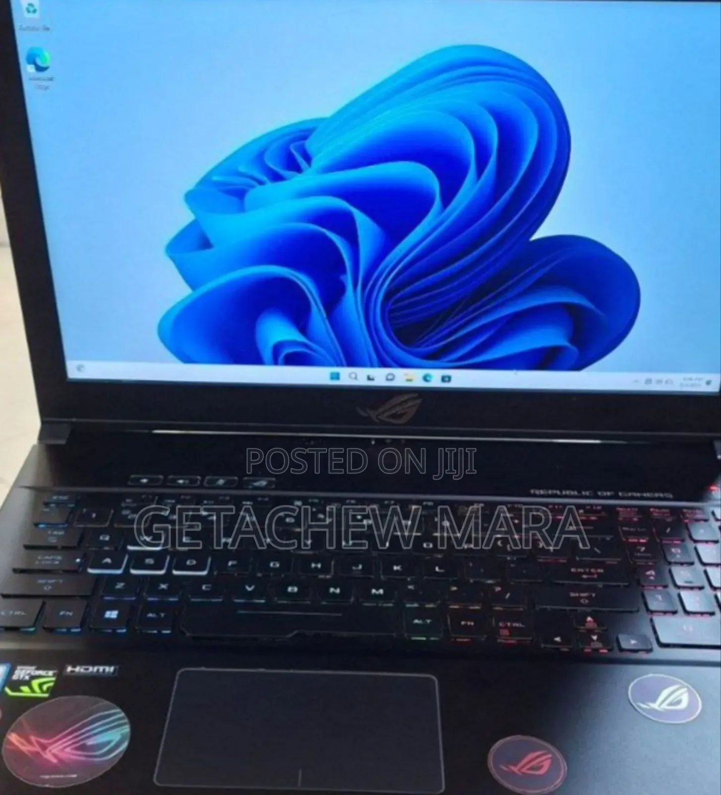 New Laptop Asus ROG Strix G15 16GB Intel Core I7 SSD 128GB