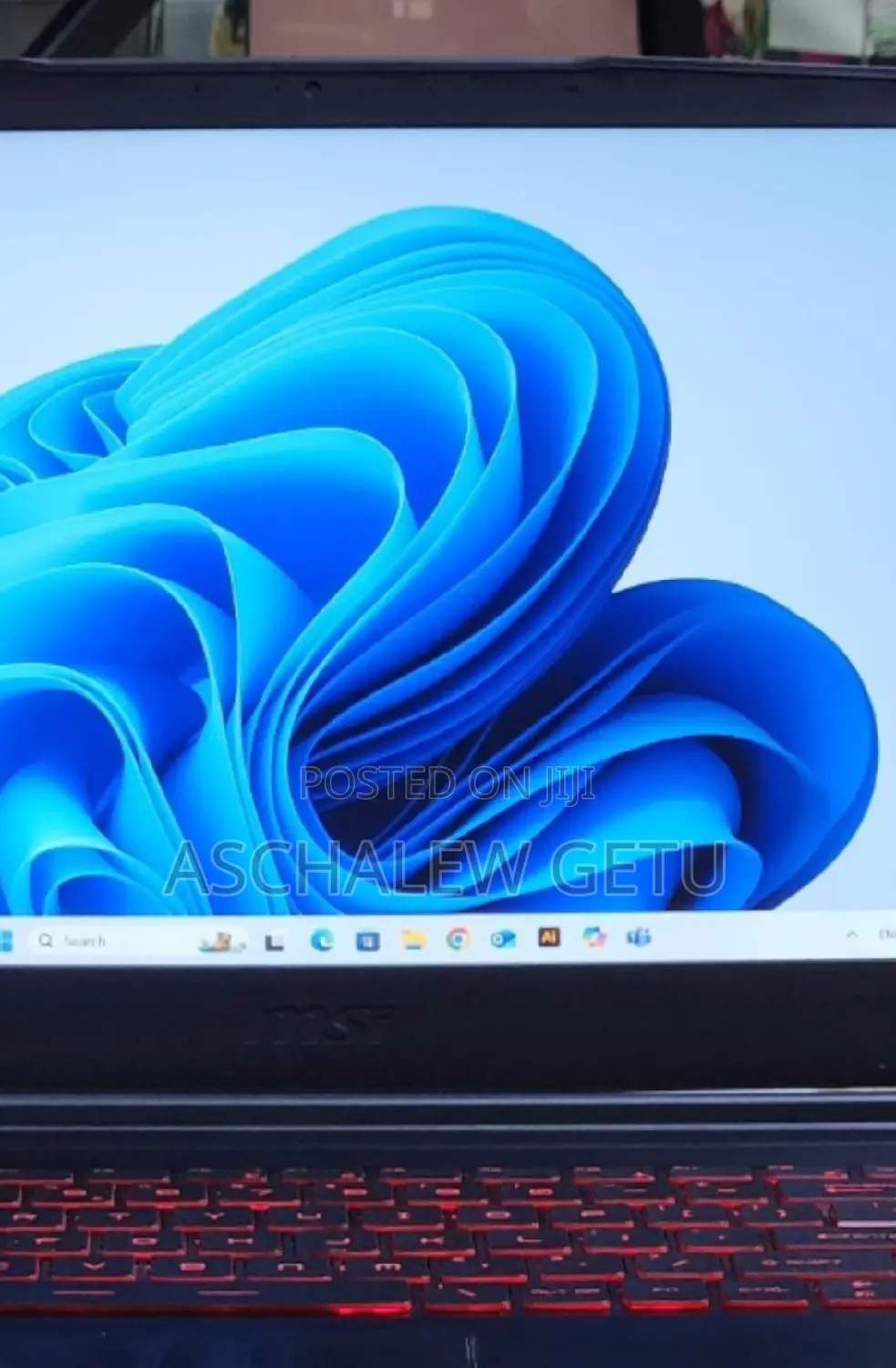 New Laptop MSI GF63 12GB Intel Core I5 SSD 512GB